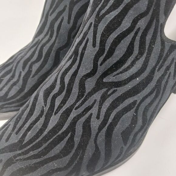 Andrew Gellar Black Suede Shoes. Size 9.5 M - Picture 2 of 16